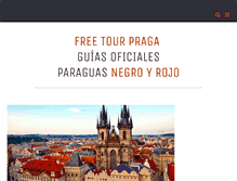 Tablet Screenshot of pragueando.com